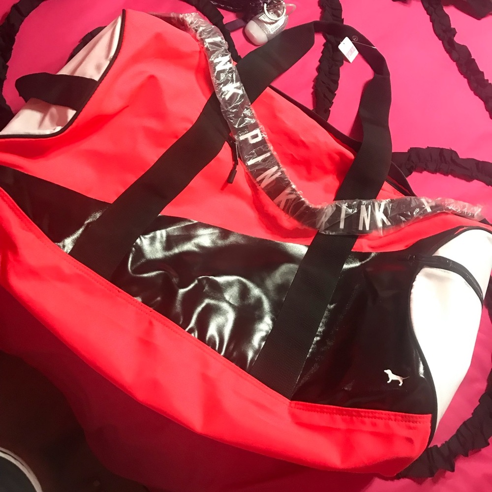 Brand new PINK gym bag